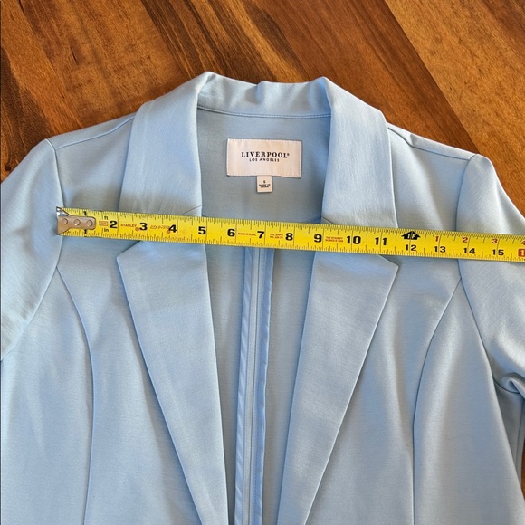 Liverpool Sky Blue Women's Blazer sz S - Picture 6 of 15